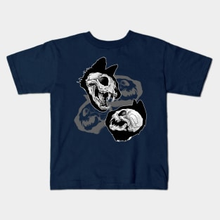skull cats Kids T-Shirt